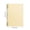 Beige, variant on A5 Detachable Notebook, Spiral Notebook, Ring-Bound Notebook, 8.11×5.67in Lined Journal, No-Bleed Thick Paper, 360° Foldable, Hand-Friendly Loose-Leaf Binder for Office & Daily Use, Red