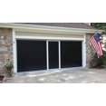 thumbnail image 5 of Lifestyle Screens Garage Door Screen; 9’ W x 9' H; White Frame; Black 17x20 PVC-coated Polyester Fabric; No Passage Door, 5 of 7
