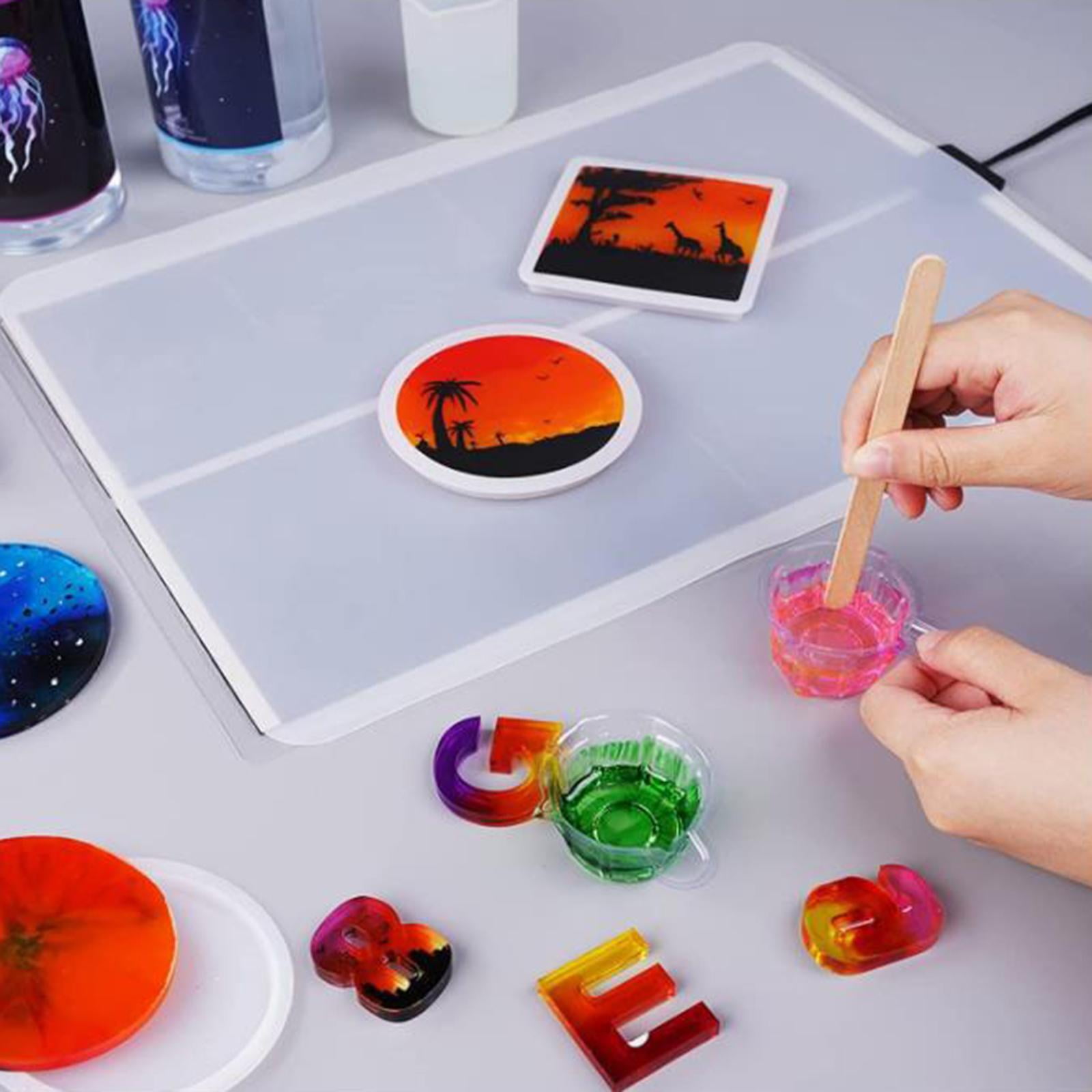 Resin Heating Pad, Resin Drying Mat, Lightweight Adjustable Epoxy Resin