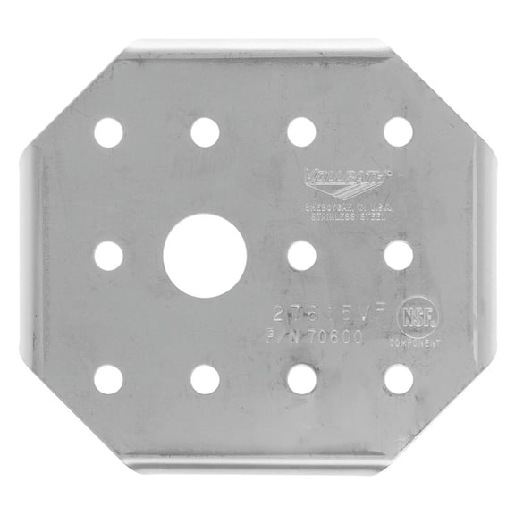 Vollrath Super Pan 3 1/6 GN False Bottom, 18/8 stainless steel, fits all 1/6 Super Pan 3 stainless steel & plastic pans, NSF, meets gastronorm (EN 631-1) standard, Made in USA, 70600