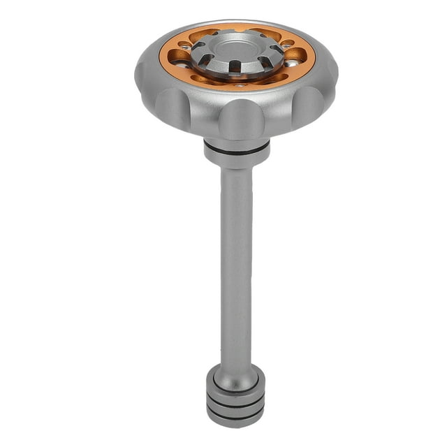 Rotating Fingertip Gyroscope, Ferris Wheel Stress Relief Toy Aluminum Alloy for Relaxation Grey Gold,Red Gold