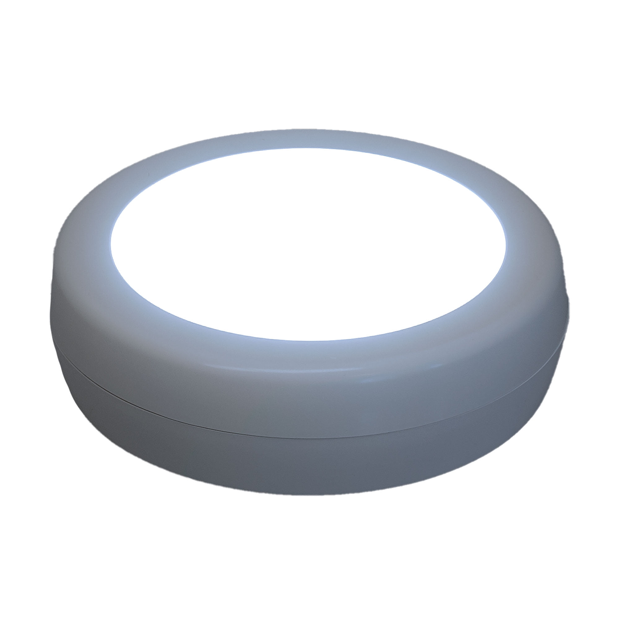 Westek BL-PCCT-W6 Adjustable White LED Puck Light with Remote and Batteries - 6 Pack