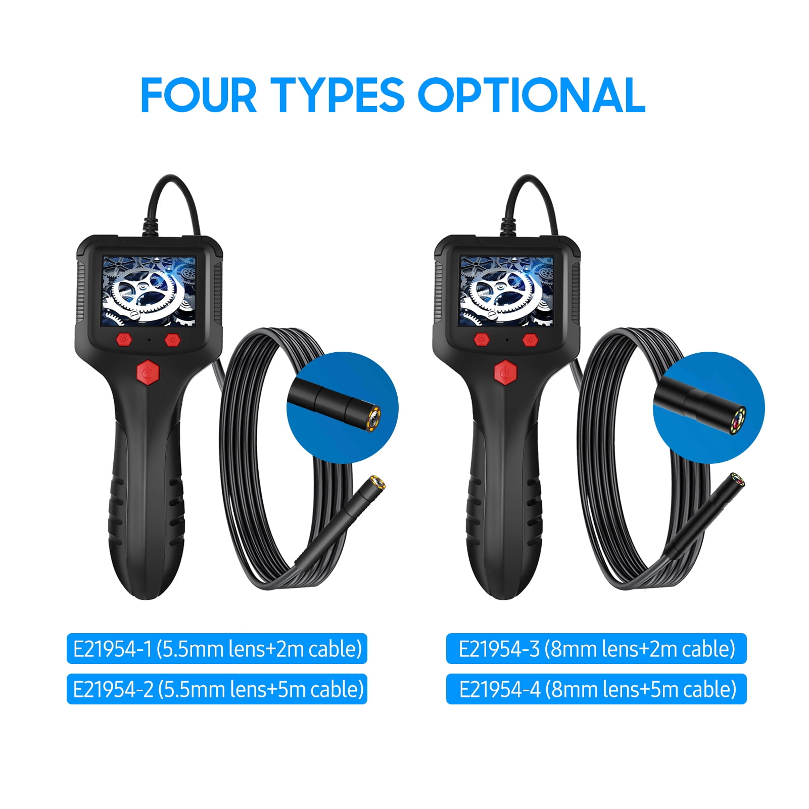 Nishore Industrial ,Camera Handheld Camera Ip67 Snake 2.4'' Ips Screen Snake Scope With 2.4'' Handheld Camera With Ip67 Waterproof Snake 5.5mm 1080p Screen 6 1080p Borescope Ip67 Dsfen Buzhi