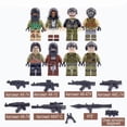 thumbnail image 3 of Figuras de Bloques de Construcción: 20 Piezas de Policía Especial Antiterrorista Urbana – Set de Mini Figuras para Fiestas y Coleccionistas, 3 of 8