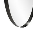 thumbnail image 5 of Tyler Dillon Round Black Metal Framed Steele Wall Mirror, 5 of 6