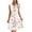 A290 White, variant on Mifsaly Floral Dresses For Women Midi V Neck A Line Sleeveless Button Down Dress Tiered Skirt Elegant Casual Summer Vacation Beach Sundresses M
