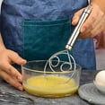 thumbnail image 2 of Danish Bread Dough Whisk Stainless Steel Dutch Bread Dough Whisk Scoring Tool Cake Tools for Bread, Pastry or Pizza, 2 of 7