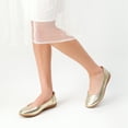thumbnail image 6 of BURUDANI Womens Ballerina Comfortable Round Toe Ballet Flats Slip on Dress Shoes GOLD Size 8, 6 of 7