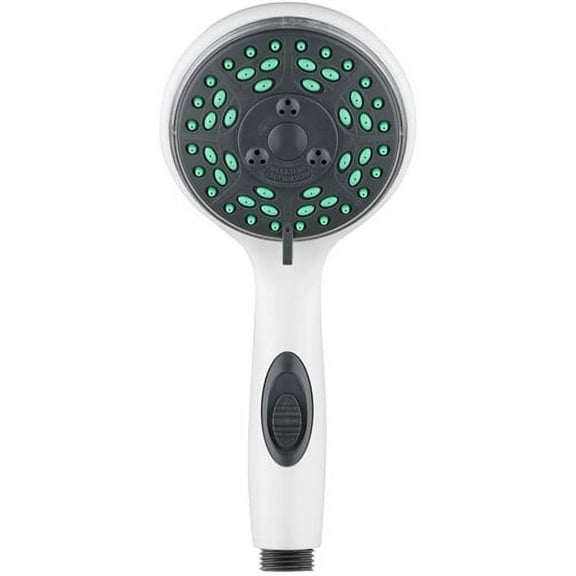 Dura Faucet DF-SA432-WT RV 3-Setting Handheld Shower Wand With Water Saver - White