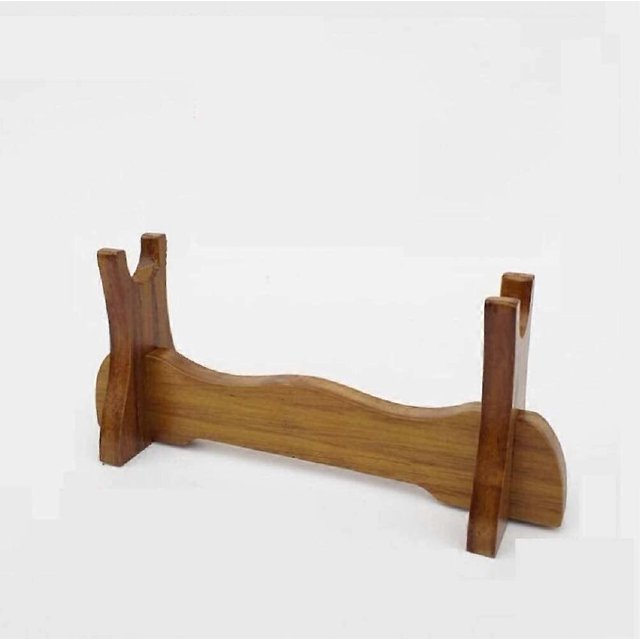 Sword Stand Solid Wood Wall Mount Katana Stand Wakizashi Holder Japanese Samurai Sword Display Rack