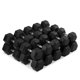 thumbnail image 1 of Titan Fitness Mancuernas Hexagonales de Goma Juego de Pares de 55 LB-100 LB, Pesas Libres Hexagonales Resistentes a Rollos, 1 of 8