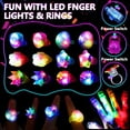 thumbnail image 3 of 78 Pack Glow in the Dark Party Supplies for Kids & Adults, Light Up Glasses & Glow Bracelets, Neon Party Favors Bulk for Halloween & 2026 New Year Party, 3 of 10