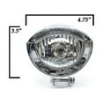 thumbnail image 3 of Krator Custom Chrome Passing Fog Auxiliary Light Compatible with Kawasaki Vulcan Classic Custom 900, 3 of 4