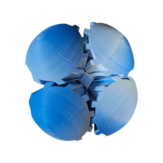 TBKOMH Juguete de Pelota de Giro de Bola de Engranaje 3D Impreso O Cubo, Esfera de Engranaje, Juguete de Pelota de Engranaje para Aliviar el Estrés, Bola de Estrés, Ideal para Necesidades