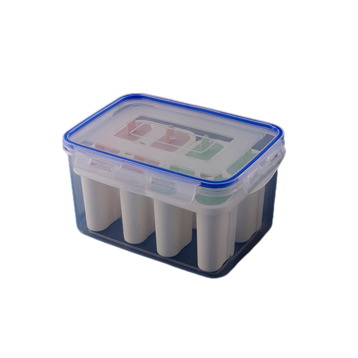 SUNSIOM Popsicle Box With Lid and Stick Popsicle Molds Sets Walmart