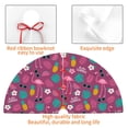 thumbnail image 4 of Sikiie Summer Flamingo 30-48 inches {designName} Print Christmas Tree Skirt Snowman Xmas Tree Skirt with Edge Christmas Decorations for Holiday Party48", 4 of 7