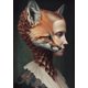 thumbnail image 1 of Impresiones de póster de cuervo negro para sala de estar, decoración del hogar, bruja gótica Victoriana, pintura de lienzo de gato negro, arte de pared, 1 of 4