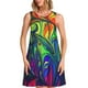thumbnail image 1 of Fotbe Pride Rainbow Vestido de Verano sin Mangas para Mujer – Vestido Midi Línea A, Estilo Camiseta Floral, Vestido Playero Casual y Fluido, 1 of 7