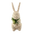 thumbnail image 2 of FeiFu Bunny Easter Decor,Natural Woven Bunny Figurine w Spring Decor Easter Decorations for The Home,Decorative Farm Animals as Table Centerpieces, 2 of 6