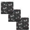 thumbnail image 6 of Abstract Stick Game Console Baby Muslin Washcloths Soft Absorbent Face Towel, Burp Cloths Cotton Bath Wipes 5 PCS Infant Wash Cloth for Newborn Boys Girls 12x12 inches, 6 of 6