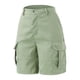 thumbnail image 4 of MKLEKYY Pijama Corto Para Mujer, Pantalones Cortos De Verano, Pantalones Cargo Con Bolsillos De Color Liso, Pantalones Casuales De Cintura Alta, 4 of 4