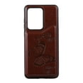 thumbnail image 2 of Allytech Galaxy S20 Ultra Case 6.9", S20 Ultra Wallet Case, Slim Fit Butterfly Embossed PU Leather Shockproof Full Protection Cards Slots Back Cover Shell for Samsung Galaxy S20 Ultra, Brown, 2 of 9
