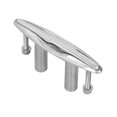 thumbnail image 4 of Flush Mount Marine Cleat, Pull Up Boat Cleat Oxidation Resistance 8in Open Base Highly Polished  For Dock For Kayak, 4 of 8