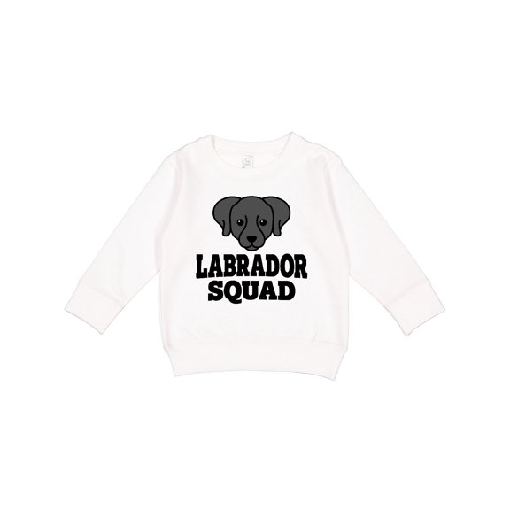 Inktastic Dog Black Labrador Squad Toddler Sweatshirt