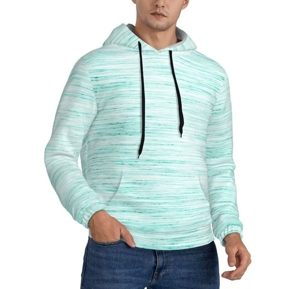 Hoodies for Men - Blue Bright Long Sleeve Comfrt Men'S Fashion Hoodies & Sweatshirts, Sweatshirts for Men Hoodies Pullover Clothing Clothes with Pouch