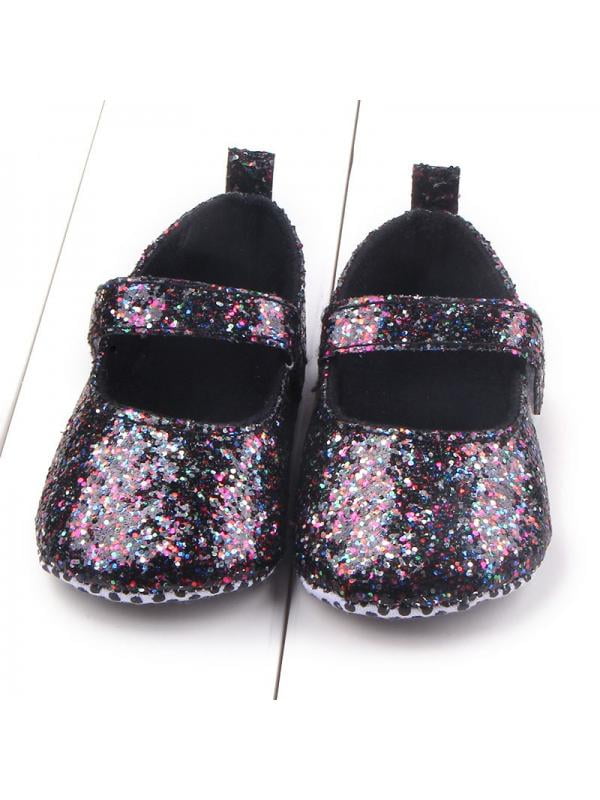 pink glitter shoes for baby girl