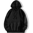 thumbnail image 4 of WEAIXIMIUNG Chandails en Molleton d'Automne pour Femmes Grande Taille Sweat à Capuche Imprimé Rugby à la Mode Automne et Hiver, 4 of 5
