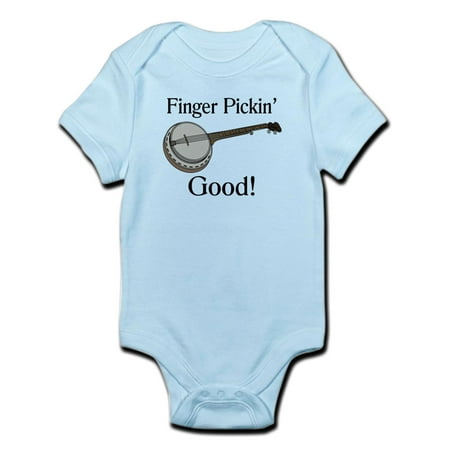 

CafePress - Banjo Is Finger Pickin Good Infant Bodysuit - Baby Light Bodysuit
