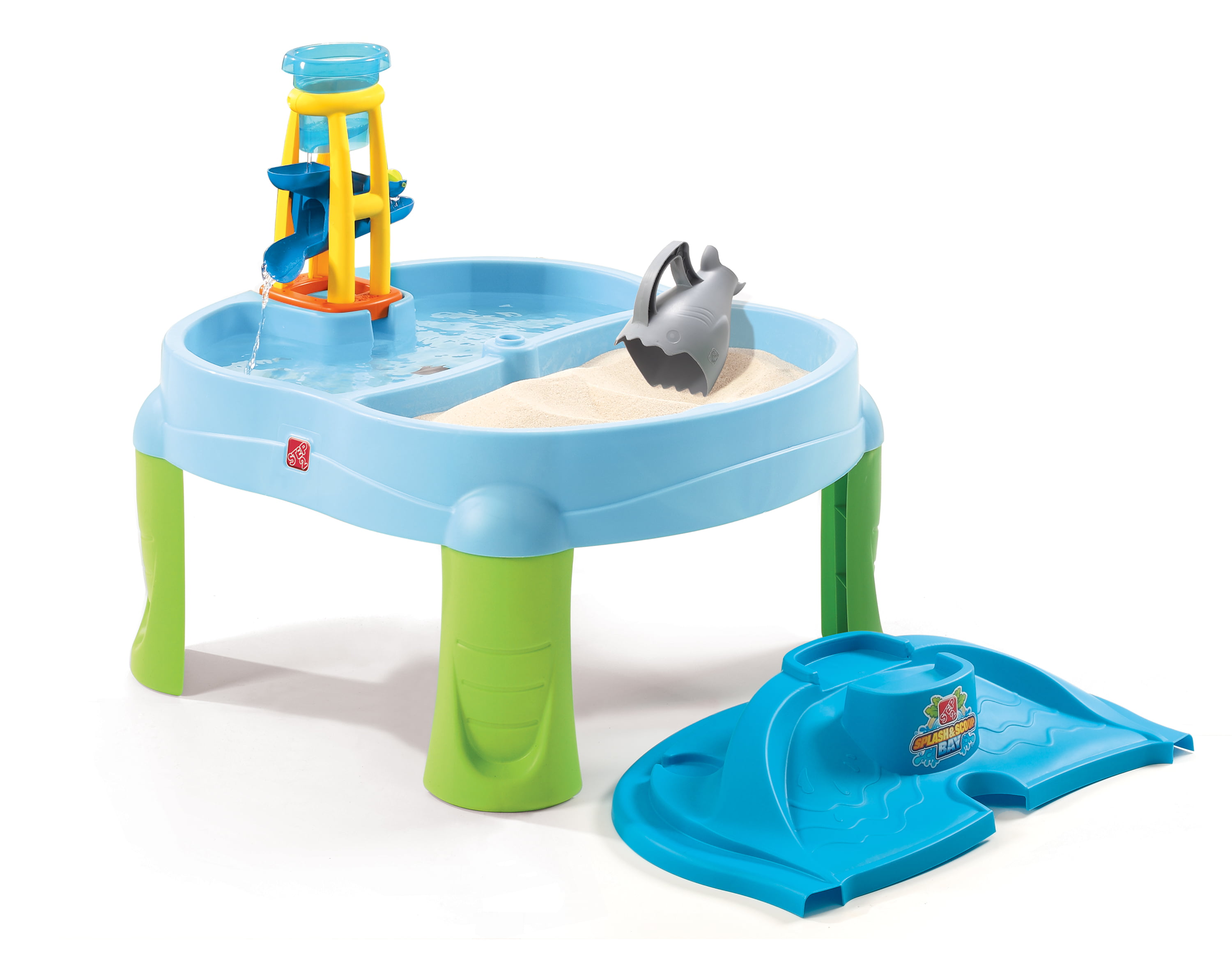 Step2 Splash N Scoop Bay Sand and Water Table Lid Kids ToddlerActivity Play 