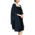 thumbnail image 2 of Bufanda de gasa, estola, bolero, vestido de noche para mujer, fiesta, boda, novia, primavera, verano, chaqueta, 2 of 4