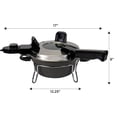 thumbnail image 7 of Total Chef Czech Cooker Electric Oven, Classic European Style One-Pot Multicooker, Non-Stick Mini-Oven with Adjustable Temperature, Portable All-in-One Cooking for Dorm Rooms, Cottage, RV, Camping, 7 of 7
