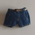 thumbnail image 6 of Rushawy 1/12 Scale Female Clothes Miniature Shorts for 6'' inch Female Action Figure Dark Blue, 6 of 9