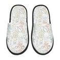 thumbnail image 1 of Balery Sea Animals Pantuflas de Casa de Felpa Silenciosas con Diseño Estampado, Zapatillas Cómodas Antideslizantes de Algodón para Interior-Large, 1 of 8