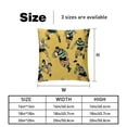thumbnail image 5 of Football Velvet Throw Pillow Covers Set with Unique Patterns - 16x16, 18x18, 20x20 Inches - 2 Throw Pillow Inserts & Covers for Any Occasion, 5 of 6