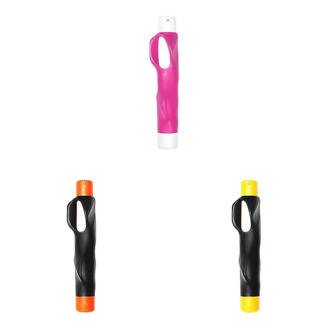 YWIYIUD 3PCS 6.1x1inch Portable GolfGrip Trainer Attachment NonSlip Handed GolfSwing Training Grip Practical Sports Accessory for Beginner Improving Train Correct Hand Position