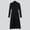 Black, variant on EGNMCR Sweater Dress for Women Stand Collar Long Sleeve Knit Pullover Bodycon Midi Dress