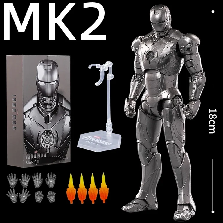 Figurine Iron Man MK3 – ZD Toys 1/5 (36cm) – LED – Marvel – Collection 10e Anniv