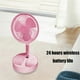 thumbnail image 1 of Folding Telescopic Floor Fan 4 Wind Speed Adjustment, 1 of 5