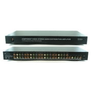 Shinybow SB-3737 1x8 Component Video(YPbPr)/Audio Splitter w/3-Yr Warranty