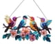 thumbnail image 4 of Decoración colgante de ventana con pájaros, serie de pájaros acrílicos, adornos artísticos, colgante multifuncional para ventana, jardín, interior Estilo C, 4 of 8