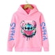 thumbnail image 1 of Ropa divertida Navidad Disney Stitch Sudadera con capucha niños dibujos animados chico niña niño Lilo y Stitch sudadera con capucha bebé Casual Top, 1 of 5