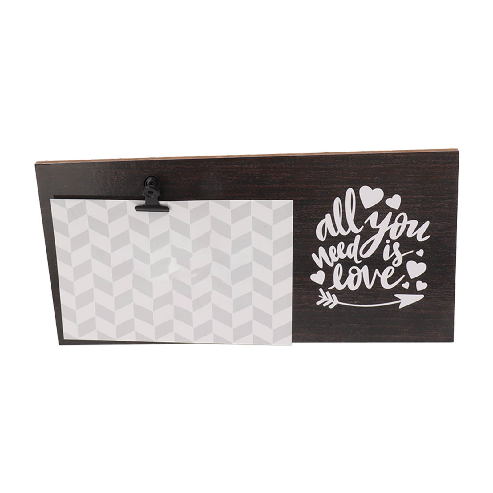 Wood Clip Photo Frames Wood Picture Frames With Clips Diy Clip Picture