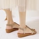 thumbnail image 4 of Amzcrzy Zapatos de mujer,Zapatos de mujer,Zapatillas de mujer, Sandalias romanas bohemias para mujer, zapatos planos con cuña y punta abierta, cómodos Sandalias Mujer Zapatillas De Casa, 4 of 8