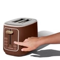 thumbnail image 6 of Beautiful 2-Slice Toaster with Touch-Activated Display, Chocolate by Drew Barrymore, 6 of 8