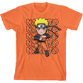 thumbnail image 4 of Naruto Shippuden Chibi Naruto Boy's T-shirts Graphic Tee And Shorts Set-Small, 4 of 5