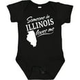 thumbnail image 3 of Inktastic Someone in Illinois Loves Me Boys or Girls Baby Bodysuit, 3 of 5